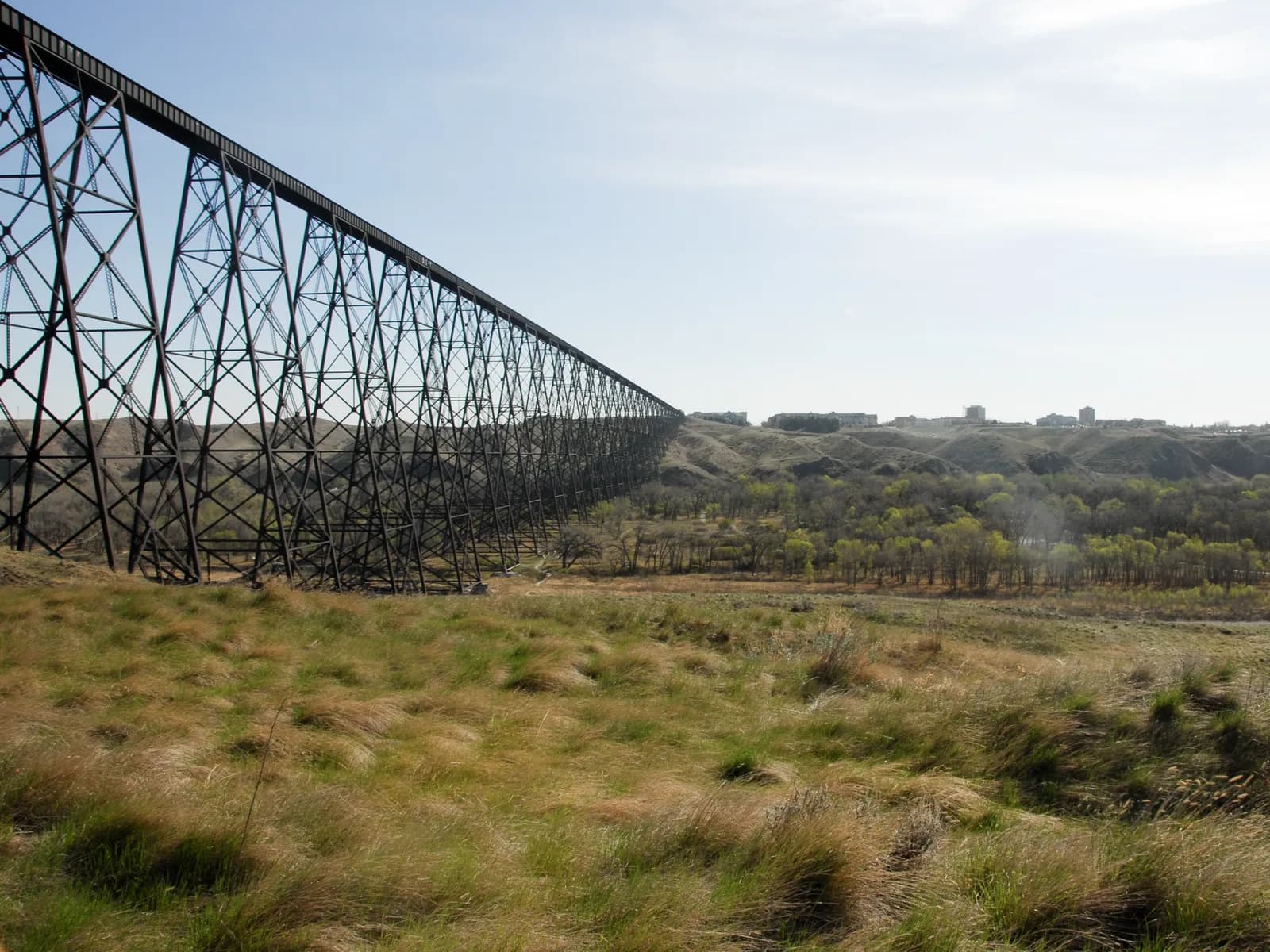 Lethbridge, AB — High Level Bridge over the Oldman River valley